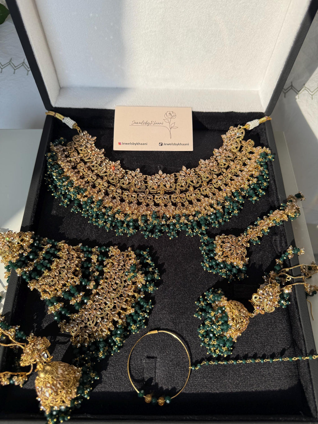 Gold-Plated Red Kundan Bridal Choker Set: Indian Wedding Jewelry