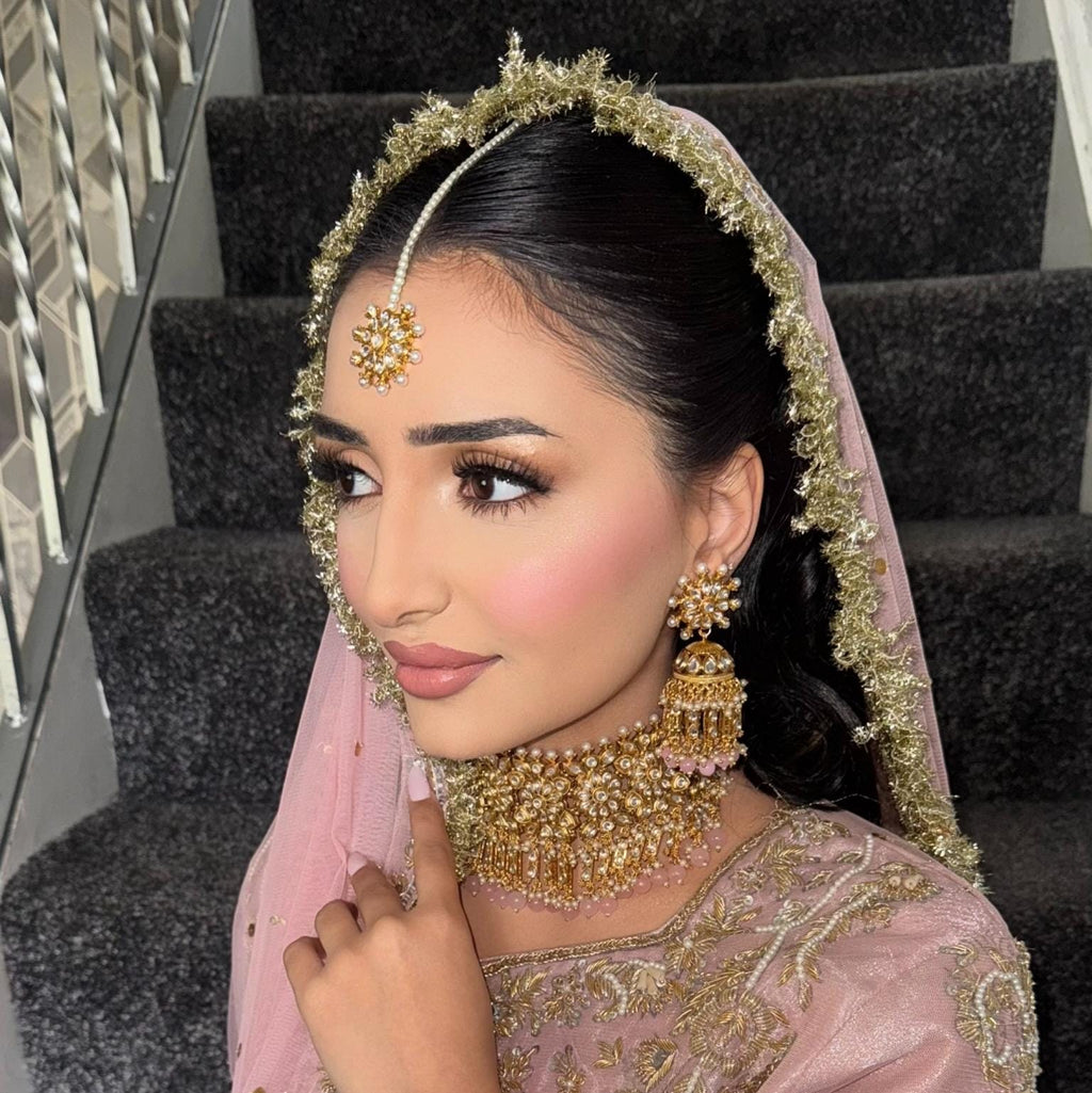 Indian/Pakistani gold plated jewellery set
