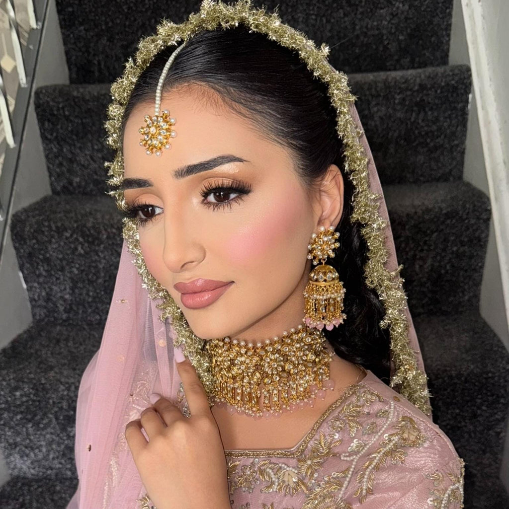 Indian/Pakistani gold plated jewellery set