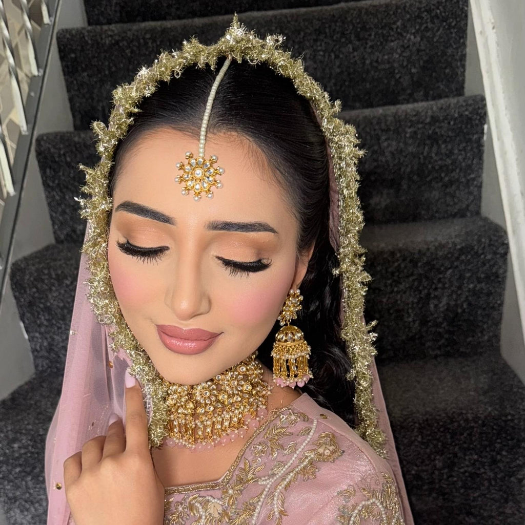 Indian/Pakistani gold plated jewellery set