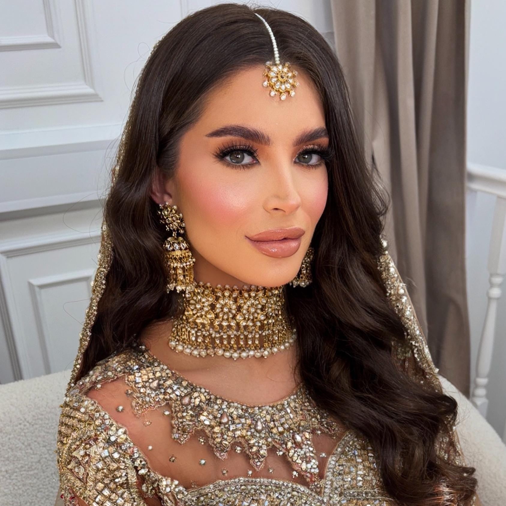 Indian/Pakistani gold plated jewellery set