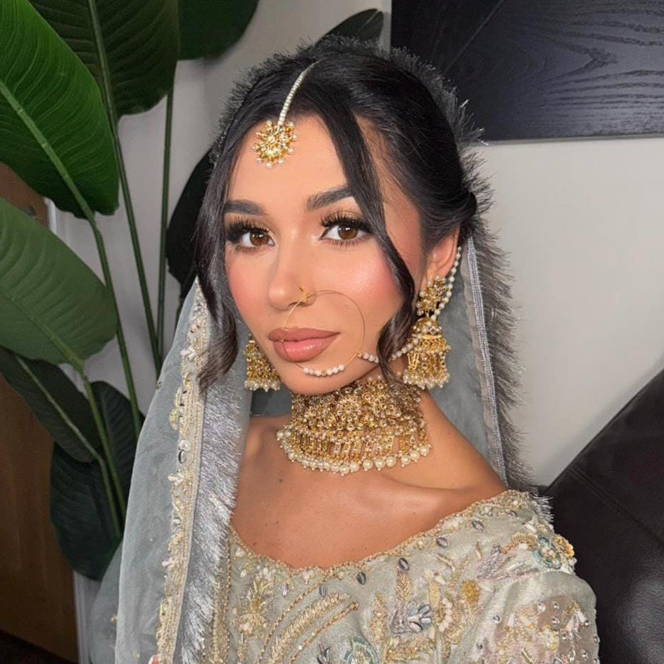 Indian/Pakistani gold plated jewellery set