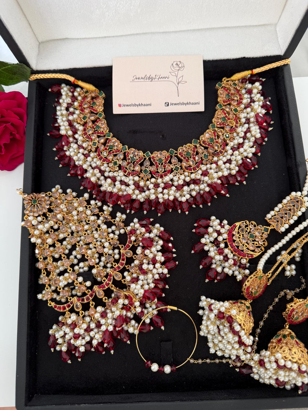 Kundan Choker Set: Gold-Plated Indian Bridal Jewelry