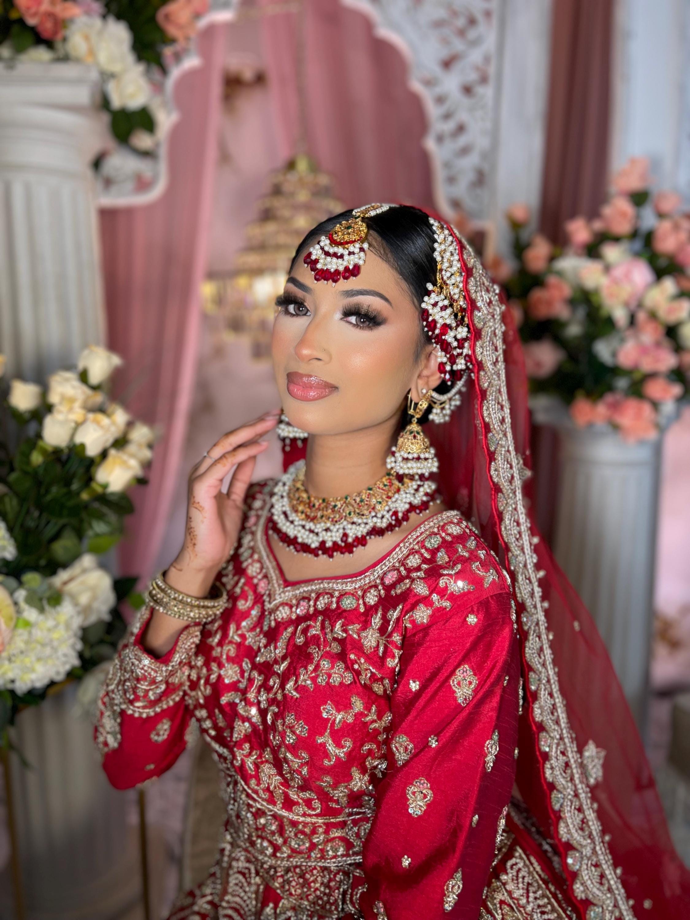 Kundan Choker Set: Gold-Plated Indian Bridal Jewelry